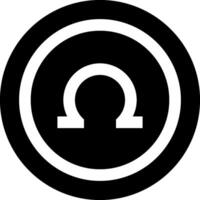 A black and white logo with an arrow in it vector
