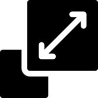 A black and white icon with an arrow pointing up vector