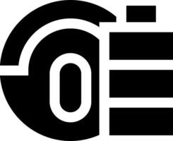 A black and white logo with the word e vector