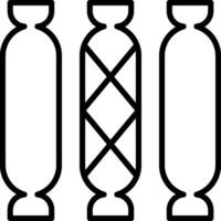Three bottles of wine on a white background vector