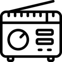 Radio illustration design vector