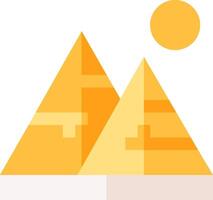 The great pyramids of giza vector