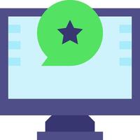 Chat with your customers on your website vector