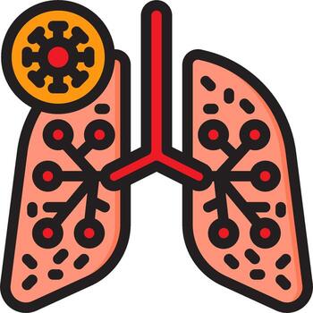 livianos con un rojo circulo y un verde circulo vector