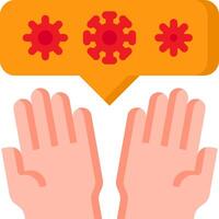 Hands with gears and speech bubble vector