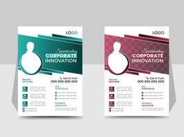 Digital Business flyer design template vector
