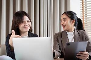 Consultants Deliberating Over Business Strategies with a Focus on Technology photo