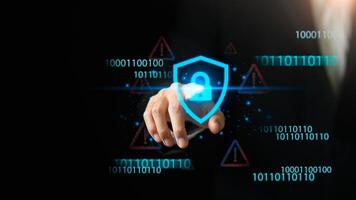 Data protection concept and secure internet security access ,cyber security technology ,Login to online database with your username and password ,cybersecurity ,Protecting data from thef photo