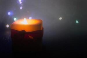 candle, burning, light, mood, background, artistic, colors, boke photo