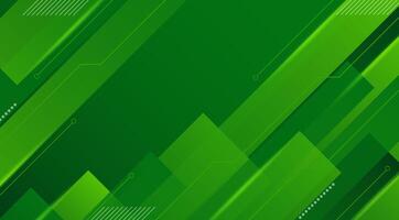 Green Modern Digital Technology Geometric Abstract Background. For banners and cover backgrounds vector