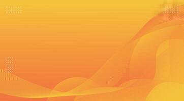 abstract orange and yellow background with a wavy pattern vector