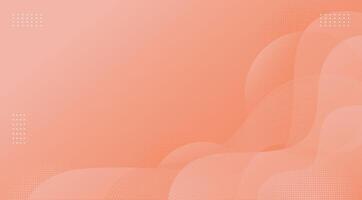 Abstract Gradient Pink Fluid Wave Background. Modern background design vector