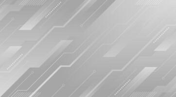 Grey Abstract Technology Futuristic Background. Modern abstract gradient background for poster template vector