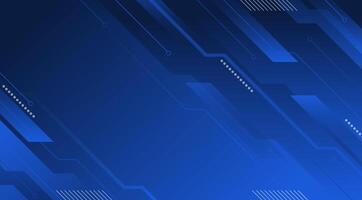 Blue Abstract Technology Futuristic Background. Modern abstract gradient background for poster template in landing page flyer brochure web background vector