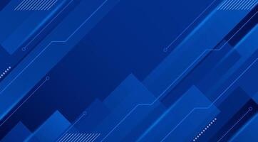 Blue Modern Digital Technology Geometric Abstract Background. For banners and cover backgrounds vector