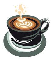 Coffee cup. isolated illustration vector