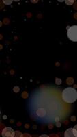 This image shows Abstract Bokeh Lights on a Dark Background for Creative Projects video