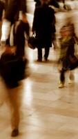 Capturing the Essence of Motion in a Bustling Urban Environment Filled with Activity and Life video