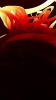 Dynamic and Abstract Colorful Flowing Patterns Create a Vivid Artistic Atmosphere video