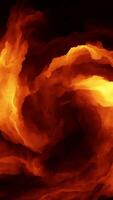 Dynamic and Striking Flames Abstract Artwork Perfect for Various Creative Design Projects video