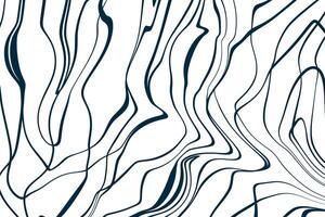 Black and white background with waves. Fluid line design. Simple abstract texture. vector