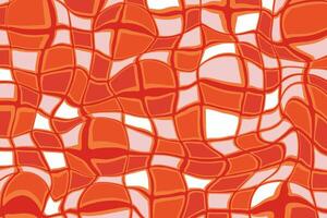 Groovy background with abstract geometric shapes. vibrant texture with squares. Liquid simple design vector