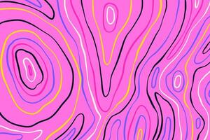 Colorful abstract background with vibrant colors. Groovy design with fluid lines. Hippie texture with psychedelic vibes. vector