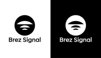 signal wifi logo design template vector