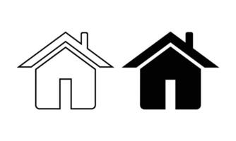 Discover a versatile collection of home icons, perfect for use in apps and websites. These house symbols are designed to provide clarity and simplicity, making navigation easy for users. vector