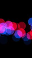 A Stunningly Colorful Bokeh Background Perfect for All Your Creative Projects and Designs video