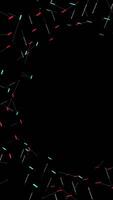 An Abstract Colorful Light Design Featuring a Dark Background That Captures Attention video