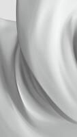 An Elegant Flowing Fabric Texture that Displays Beautiful Soft Gray Tones Throughout video