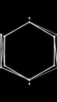 Geometric Structure An Abstract Framework Composed of Appealing Hexagonal Elements video