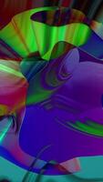 A colorful digital artwork featuring fluid shapes and patterns that captivate viewers video