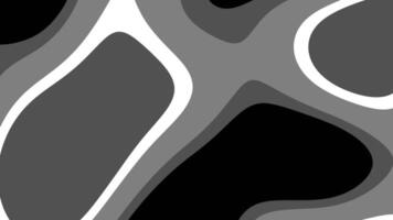 abstrato Preto para branco gradiente fundo video