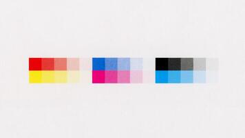 print calibration test photo