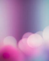 Abstract blurred background with pink and blue lights photo