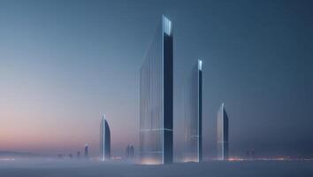 The tallest buildings in the world photo