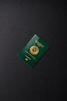 International passport of a citizen Nigeria photo