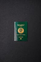 International passport of a citizen Nigeria photo