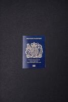 International passport of a citizen of Great Britain and Northern Ireland photo