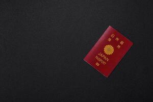 International passport of a citizen of Japan photo