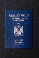 International passport of a citizen Palestine photo