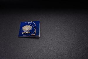 International passport of a citizen of Brazil photo
