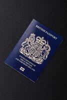 International passport of a citizen of Great Britain and Northern Ireland photo