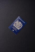 International passport of a citizen of Great Britain and Northern Ireland photo