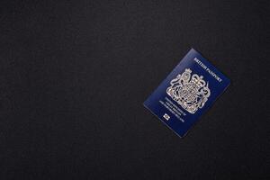 International passport of a citizen of Great Britain and Northern Ireland photo