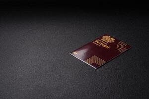 International passport of a citizen of Portugal photo