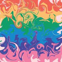 Abstract background marble. retro hand drawn illustration. groovy colors. vector