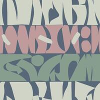 Abstract geometric motif illustration seamless repeat pattern digital artwork vector